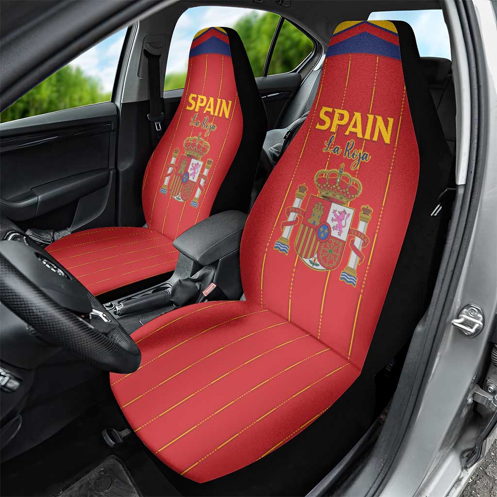 Spain Football 2026 Car Seat Cover Go Champions La Roja - Wonder Print Shop