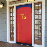 Custom Spain Football 2026 Door Cover Go Champions La Roja - Wonder Print Shop