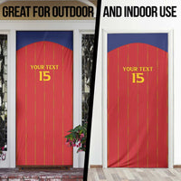Custom Spain Football 2026 Door Cover Go Champions La Roja - Wonder Print Shop