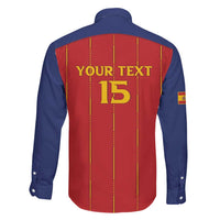 Custom Spain Football 2026 Family Matching Puletasi and Hawaiian Shirt Go Champions La Roja - Wonder Print Shop