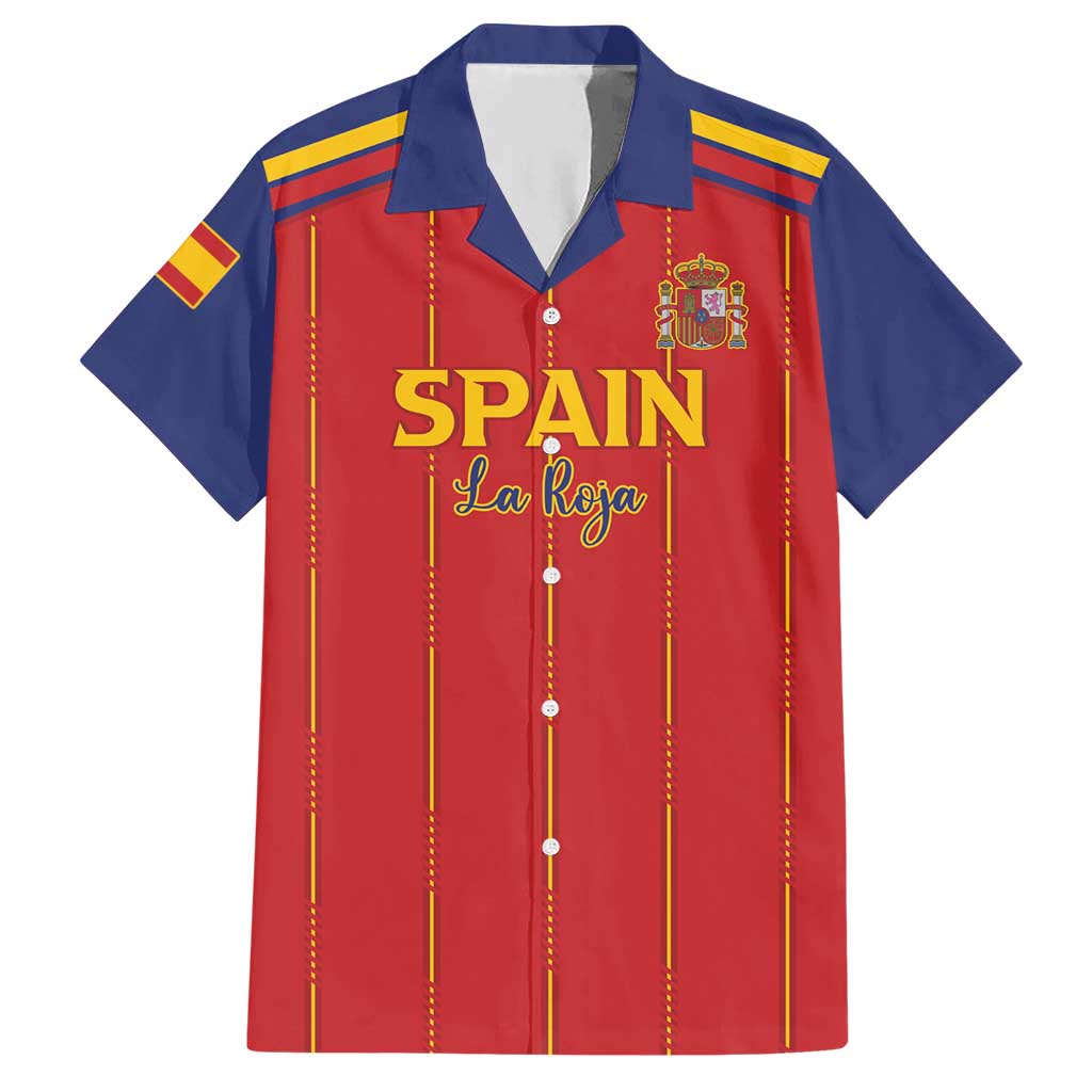 Custom Spain Football 2026 Hawaiian Shirt Go Champions La Roja - Wonder Print Shop