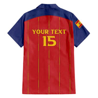 Custom Spain Football 2026 Hawaiian Shirt Go Champions La Roja - Wonder Print Shop