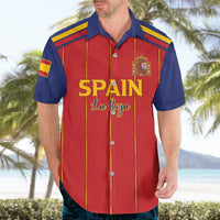 Custom Spain Football 2026 Hawaiian Shirt Go Champions La Roja - Wonder Print Shop