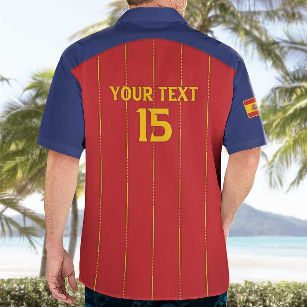 Custom Spain Football 2026 Hawaiian Shirt Go Champions La Roja - Wonder Print Shop