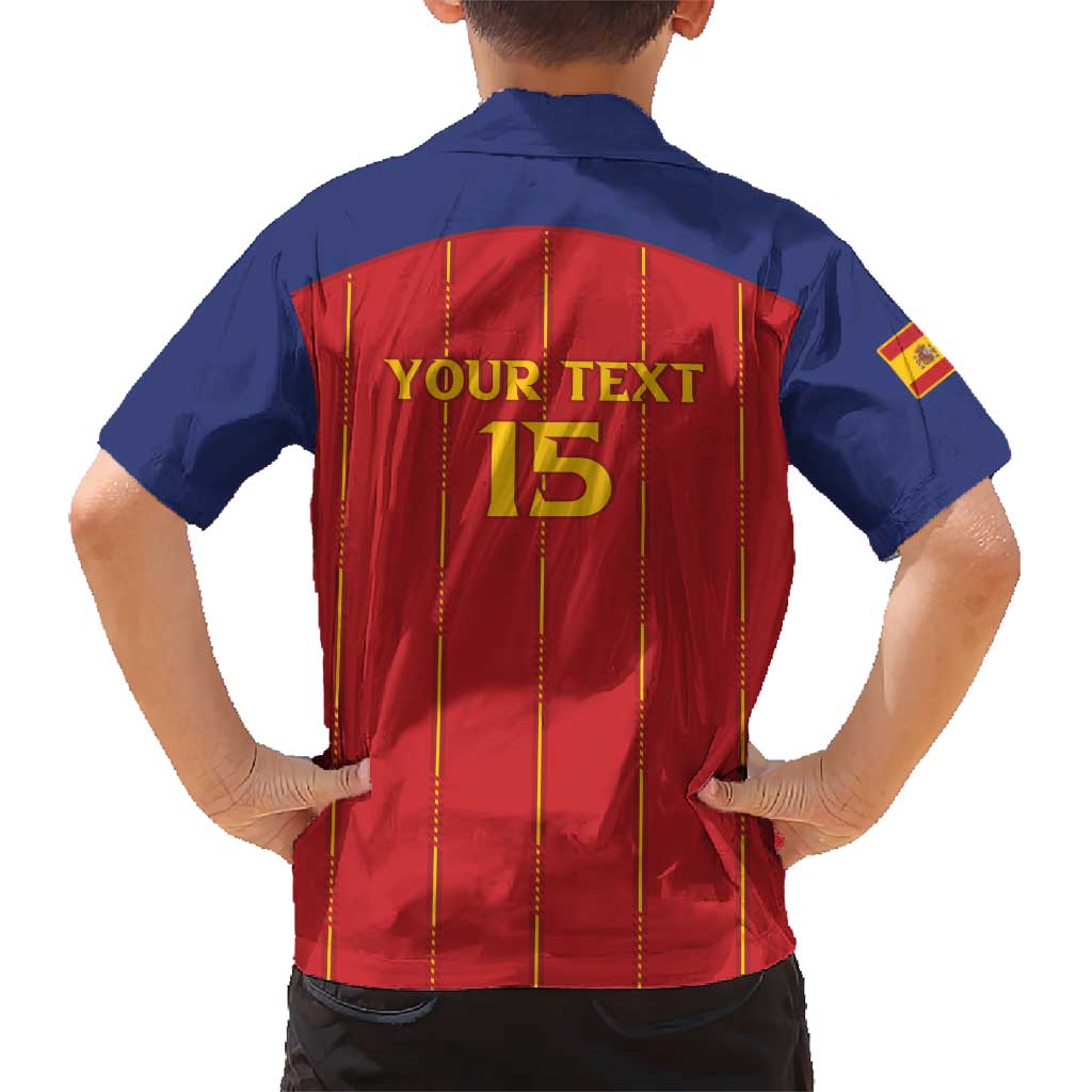 Custom Spain Football 2026 Hawaiian Shirt Go Champions La Roja - Wonder Print Shop