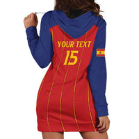 Custom Spain Football 2026 Hoodie Dress Go Champions La Roja - Wonder Print Shop