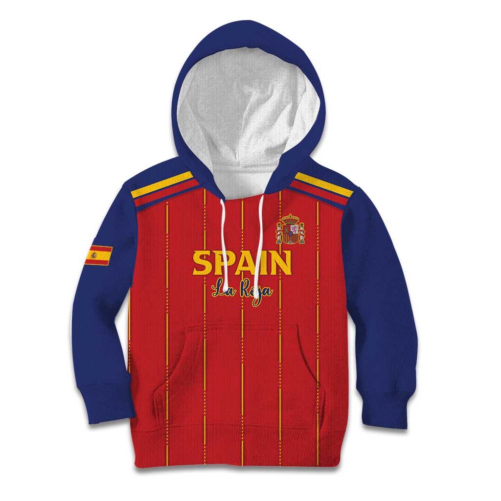 Custom Spain Football 2026 Kid Hoodie Go Champions La Roja - Wonder Print Shop