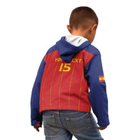 Custom Spain Football 2026 Kid Hoodie Go Champions La Roja - Wonder Print Shop