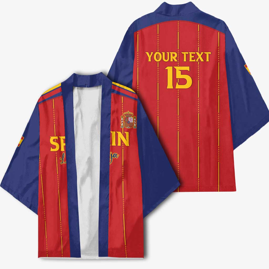 Custom Spain Football 2026 Kimono Go Champions La Roja - Wonder Print Shop
