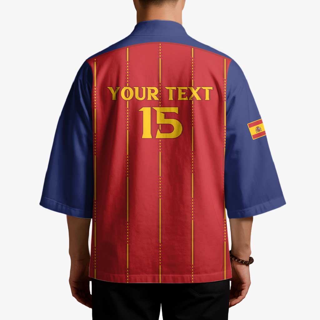 Custom Spain Football 2026 Kimono Go Champions La Roja - Wonder Print Shop