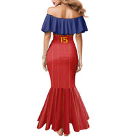 Custom Spain Football 2026 Mermaid Dress Go Champions La Roja - Wonder Print Shop