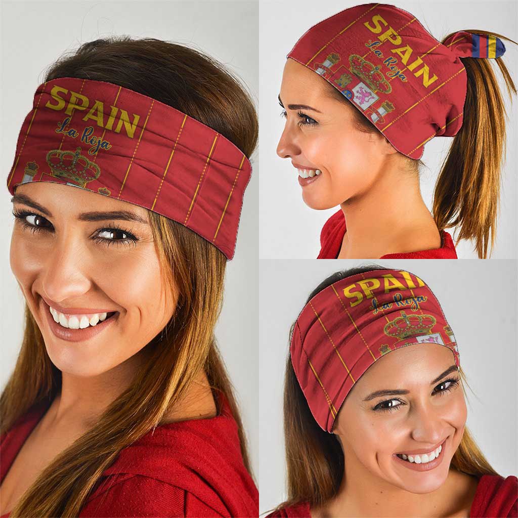 Spain Football 2026 Neck Gaiter Go Champions La Roja - Wonder Print Shop