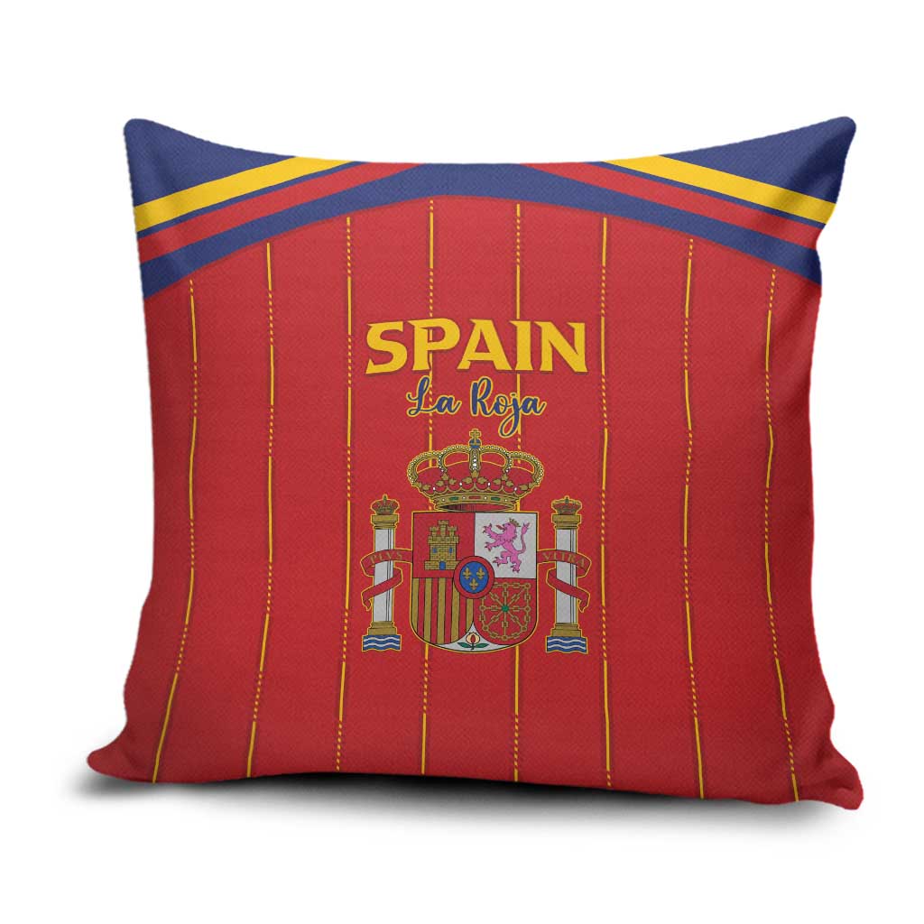 Spain Football 2026 Pillow Cover Go Champions La Roja - Wonder Print Shop