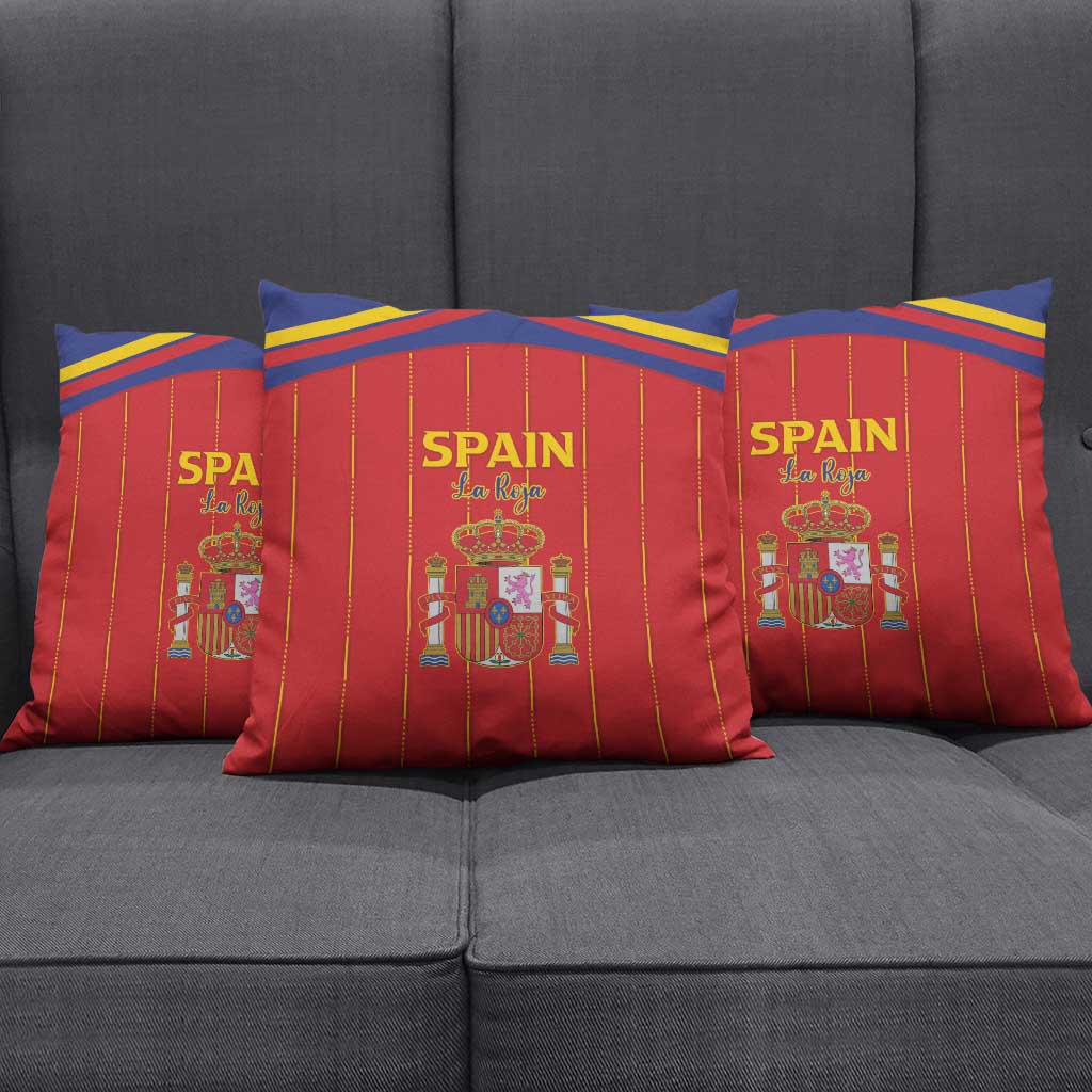 Spain Football 2026 Pillow Cover Go Champions La Roja - Wonder Print Shop
