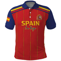 Custom Spain Football 2026 Polo Shirt Go Champions La Roja - Wonder Print Shop
