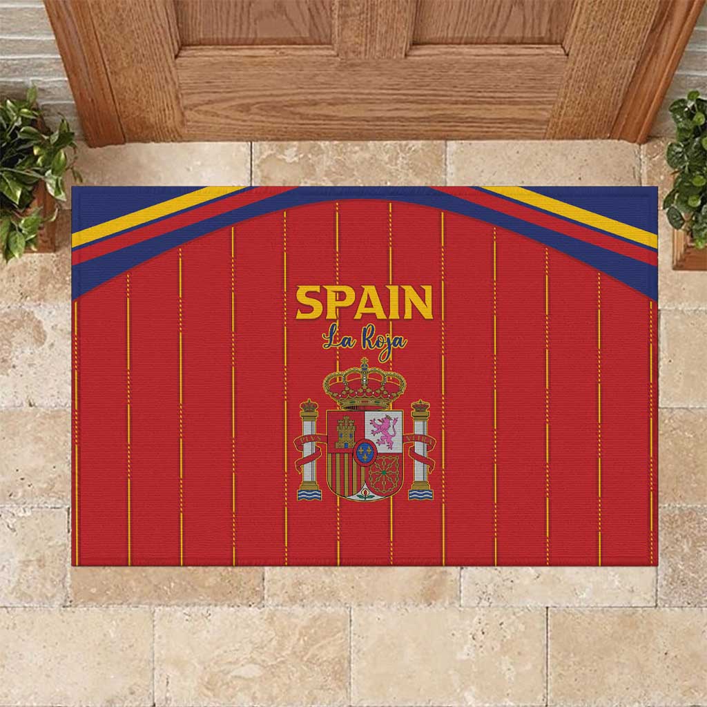 Spain Football 2026 Rubber Doormat Go Champions La Roja - Wonder Print Shop