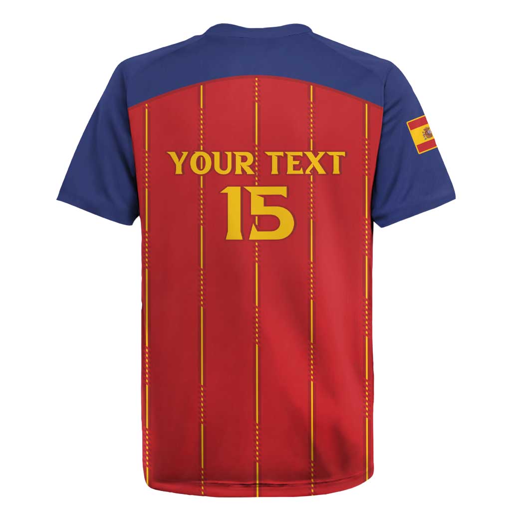 Custom Spain Football 2026 Rugby Jersey Go Champions La Roja - Wonder Print Shop