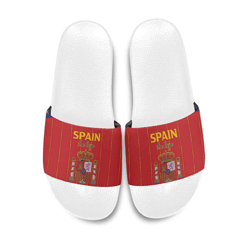 Spain Football 2026 Slide Sandals Go Champions La Roja - Wonder Print Shop