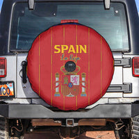 Spain Football 2026 Spare Tire Cover Go Champions La Roja - Wonder Print Shop