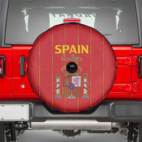 Spain Football 2026 Spare Tire Cover Go Champions La Roja - Wonder Print Shop