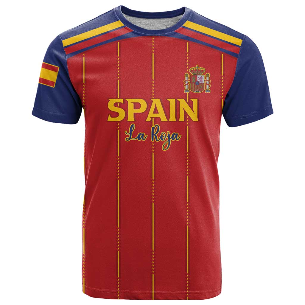 Custom Spain Football 2026 T Shirt Go Champions La Roja - Wonder Print Shop