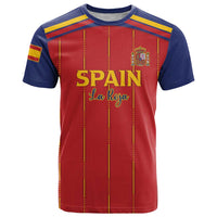 Custom Spain Football 2026 T Shirt Go Champions La Roja - Wonder Print Shop