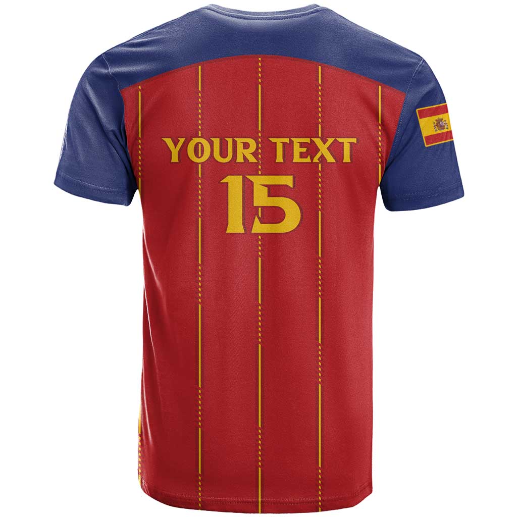 Custom Spain Football 2026 T Shirt Go Champions La Roja - Wonder Print Shop