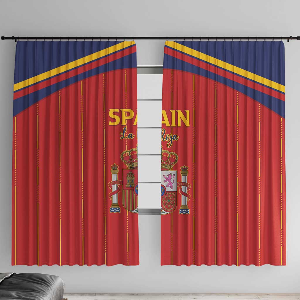 Spain Football 2026 Window Curtain Go Champions La Roja - Wonder Print Shop