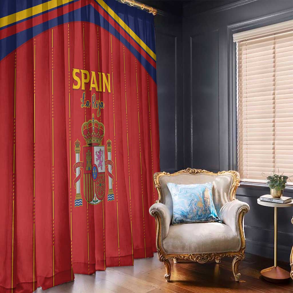 Spain Football 2026 Window Curtain Go Champions La Roja - Wonder Print Shop