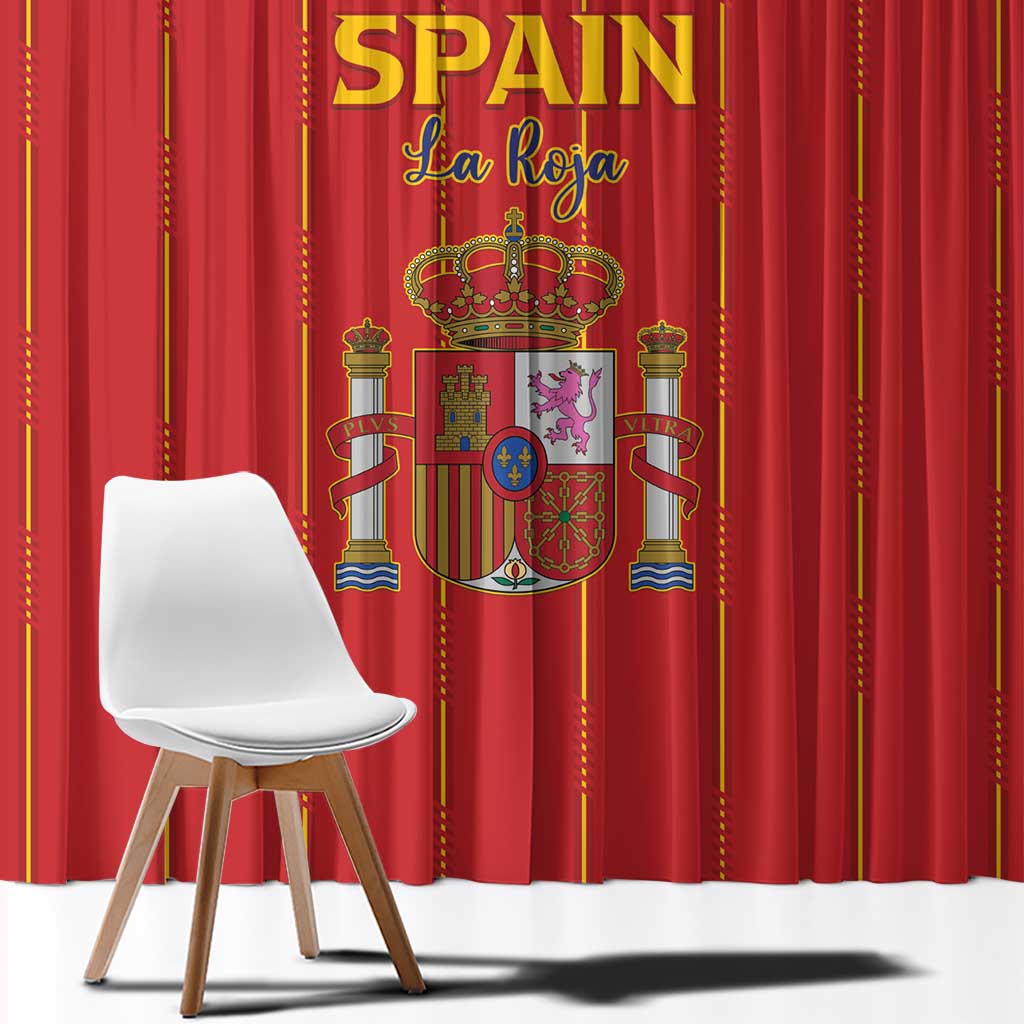Spain Football 2026 Window Curtain Go Champions La Roja - Wonder Print Shop