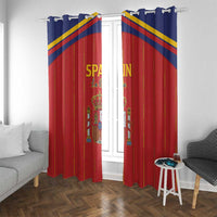 Spain Football 2026 Window Curtain Go Champions La Roja - Wonder Print Shop