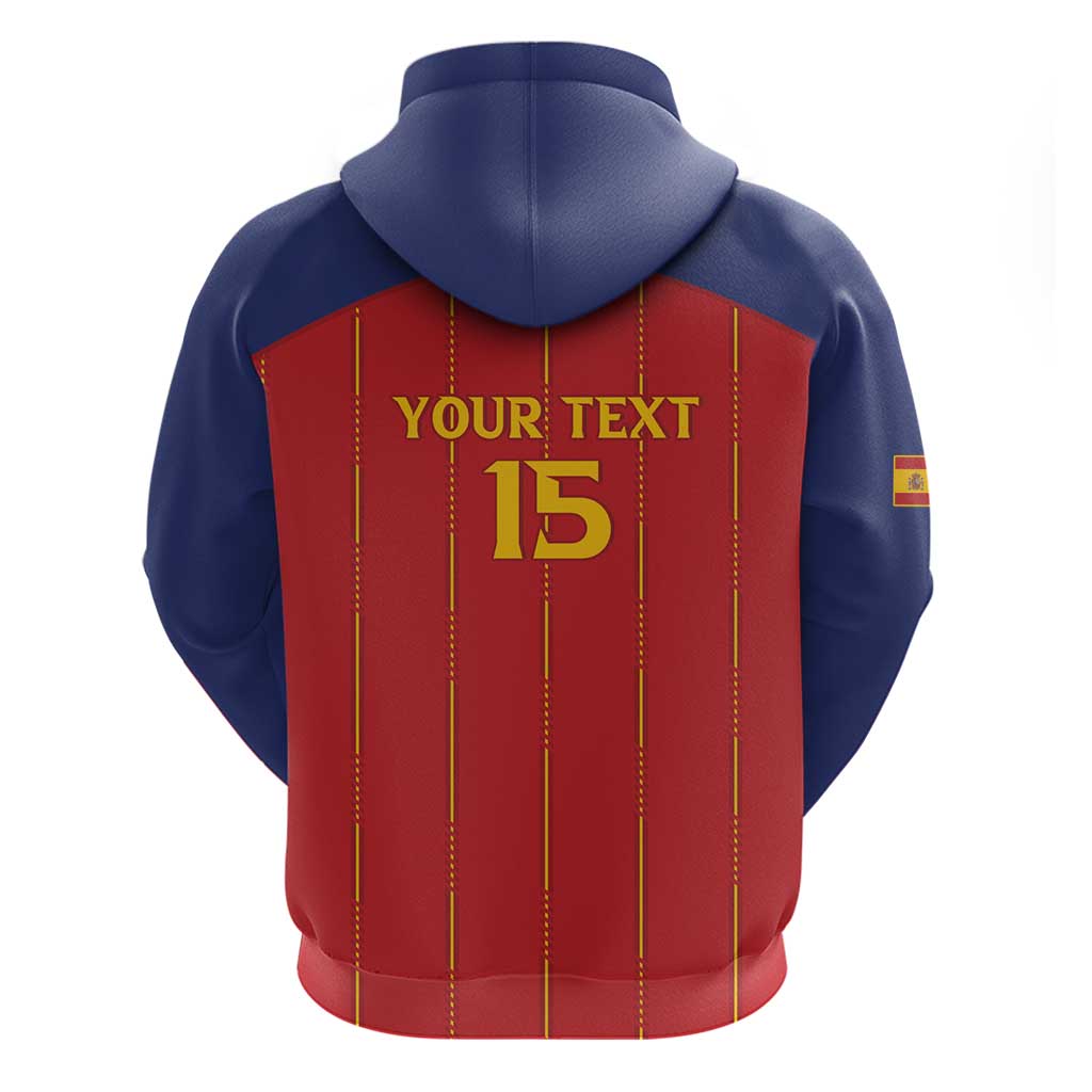 Custom Spain Football 2026 Zip Hoodie Go Champions La Roja - Wonder Print Shop