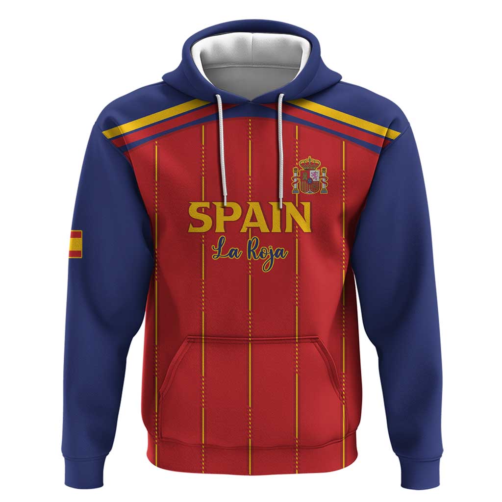 Custom Spain Football 2026 Zip Hoodie Go Champions La Roja - Wonder Print Shop