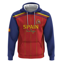 Custom Spain Football 2026 Zip Hoodie Go Champions La Roja - Wonder Print Shop