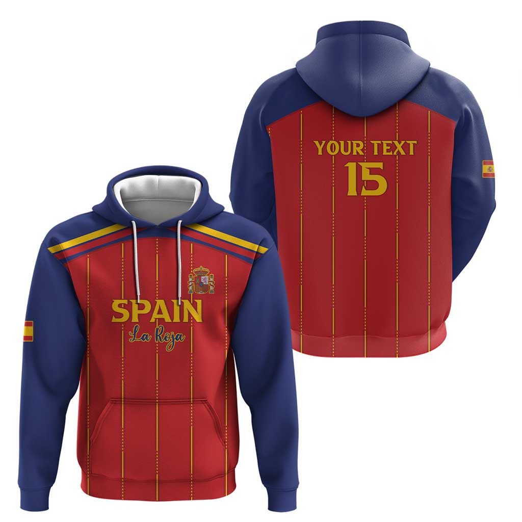 Custom Spain Football 2026 Zip Hoodie Go Champions La Roja - Wonder Print Shop