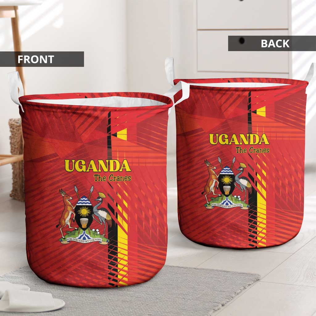 Uganda Football Laundry Basket Go Champions Cranes - Wonder Print Shop