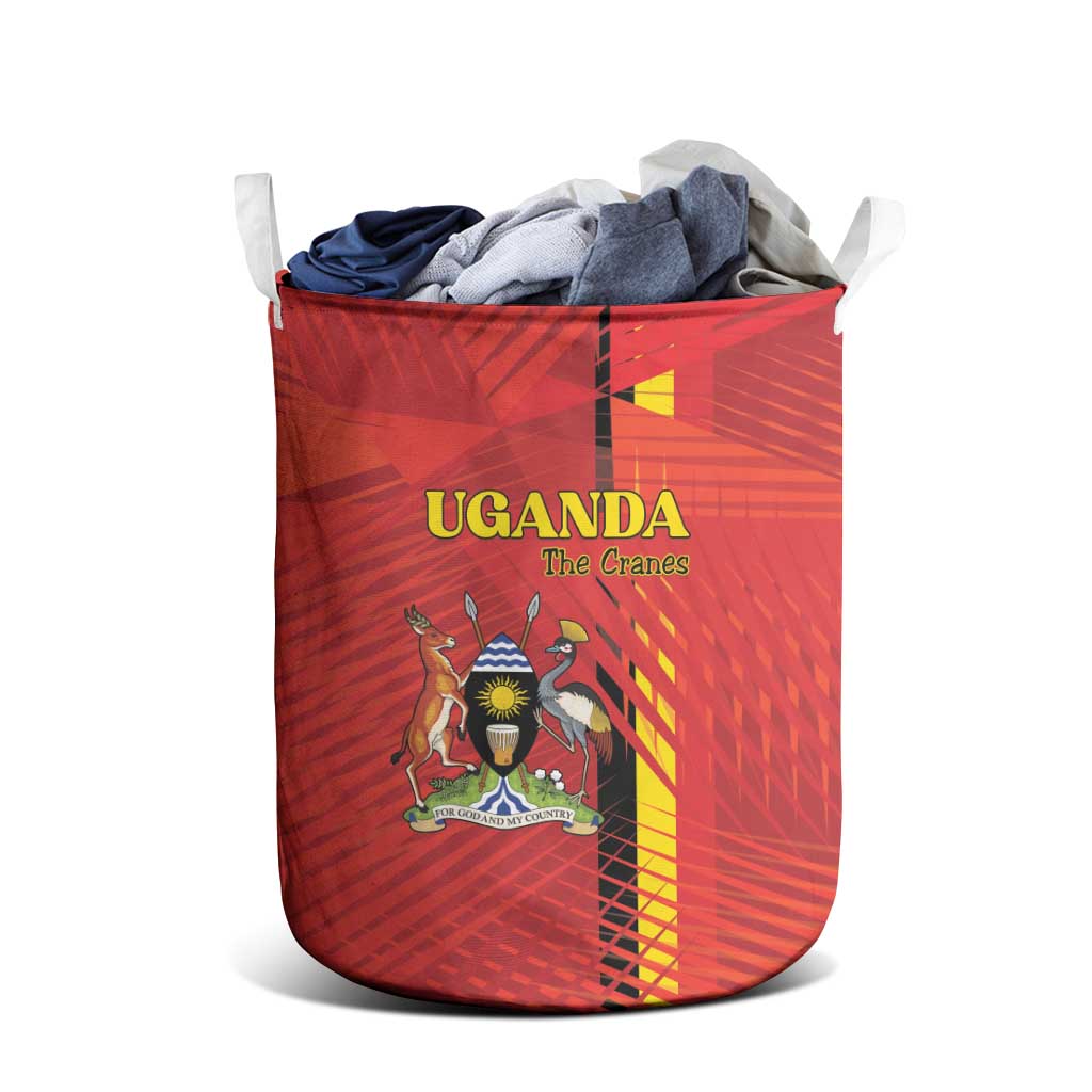 Uganda Football Laundry Basket Go Champions Cranes - Wonder Print Shop