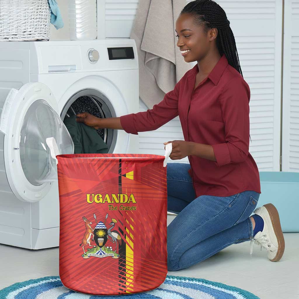 Uganda Football Laundry Basket Go Champions Cranes - Wonder Print Shop