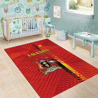 Uganda Football Area Rug Go Champions Cranes - Wonder Print Shop