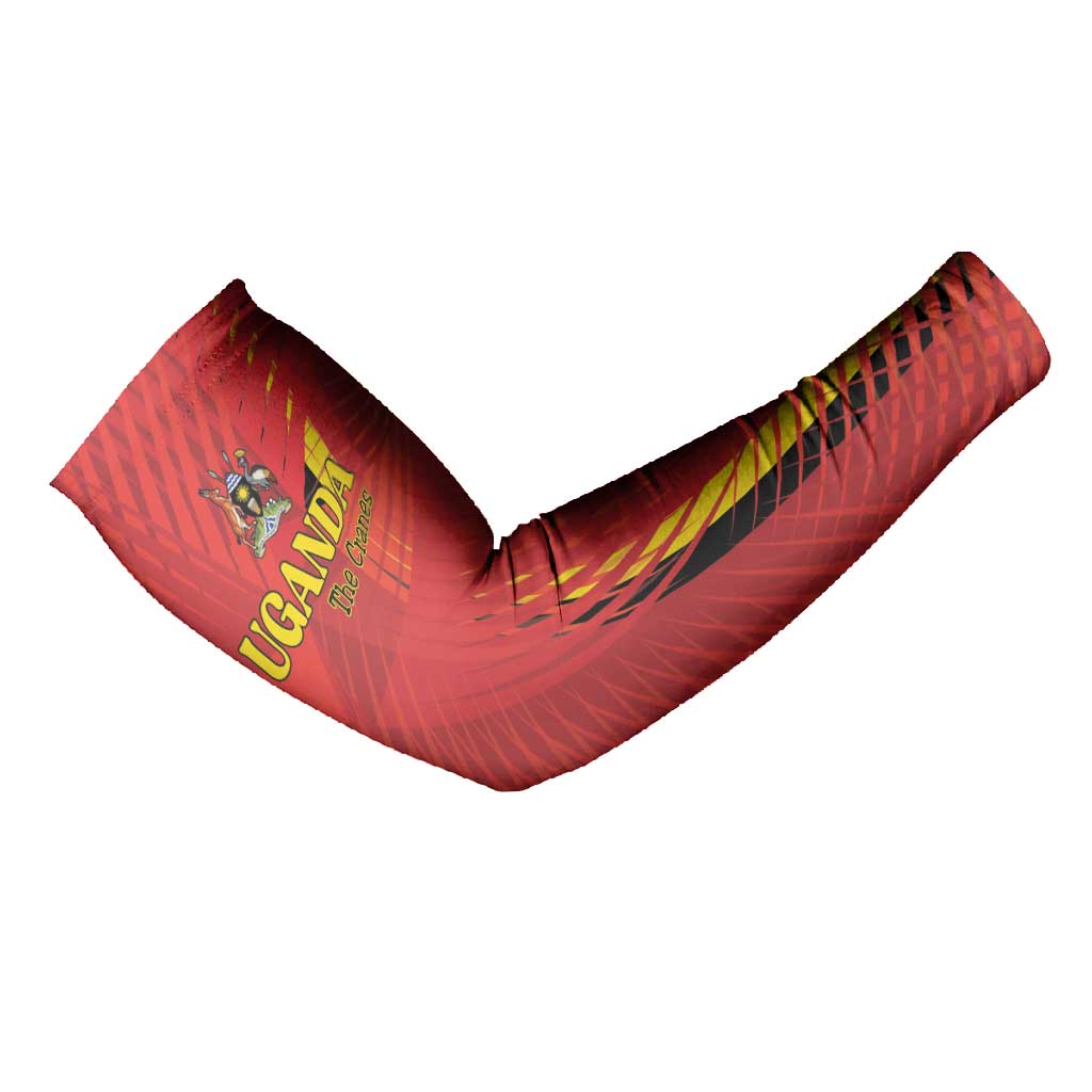 Custom Uganda Football Arm Sleeves Go Champions Cranes - Wonder Print Shop