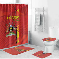 Uganda Football Bathroom Set Go Champions Cranes - Wonder Print Shop