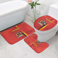 Uganda Football Bathroom Set Go Champions Cranes - Wonder Print Shop