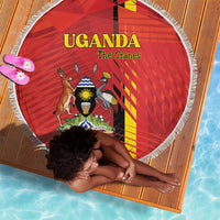 Uganda Football Beach Blanket Go Champions Cranes - Wonder Print Shop