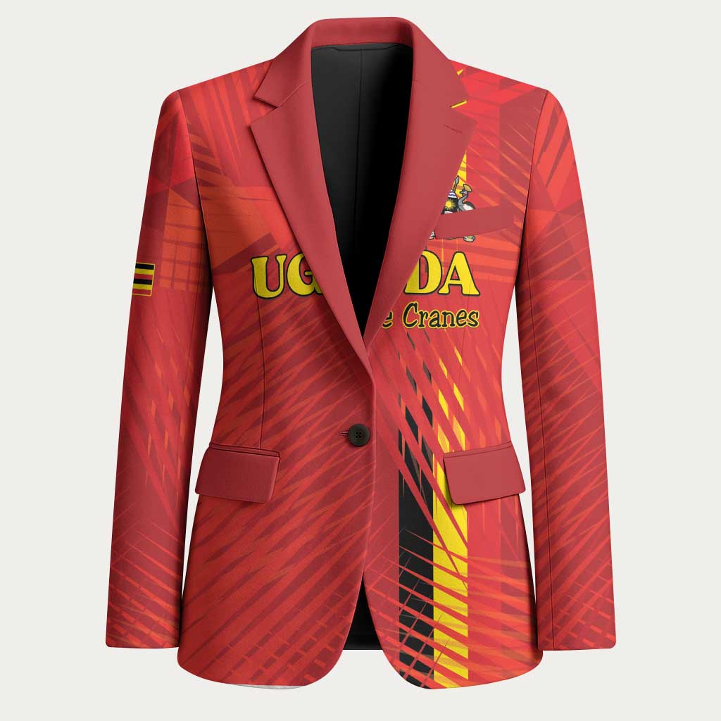 Custom Uganda Football Blazer Go Champions Cranes - Wonder Print Shop