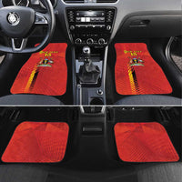 Custom Uganda Football Car Mats Go Champions Cranes - Wonder Print Shop