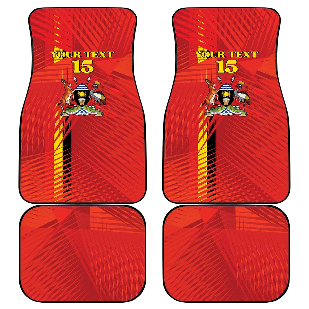 Custom Uganda Football Car Mats Go Champions Cranes - Wonder Print Shop