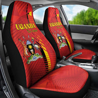 Uganda Football Car Seat Cover Go Champions Cranes - Wonder Print Shop