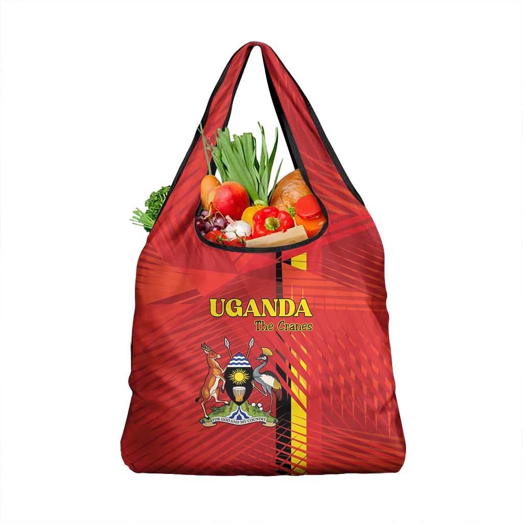 Uganda Football Grocery Bag Go Champions Cranes - Wonder Print Shop