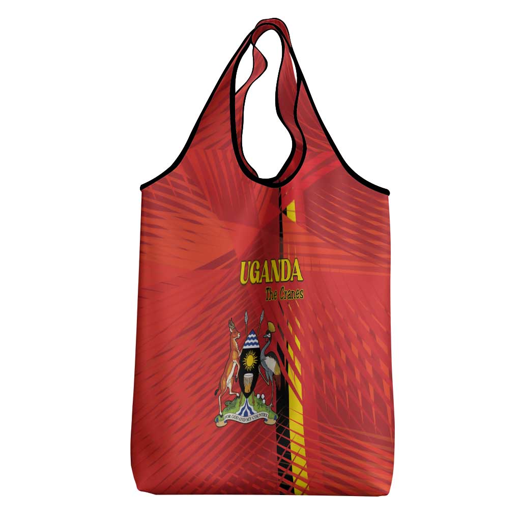 Uganda Football Grocery Bag Go Champions Cranes - Wonder Print Shop