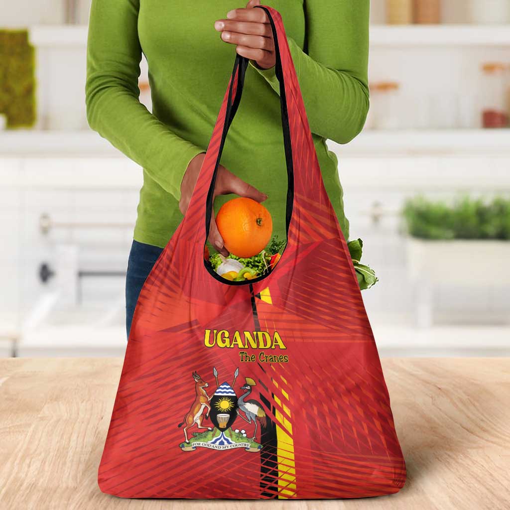 Uganda Football Grocery Bag Go Champions Cranes - Wonder Print Shop